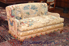 FLEMISH SOFA HEARST CASTLE